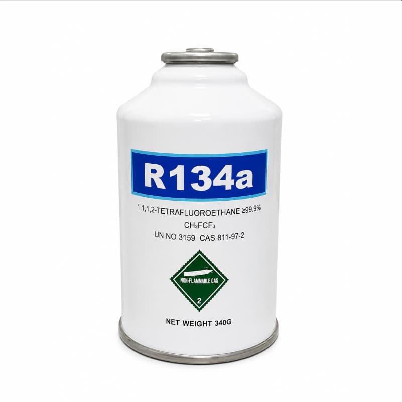 Gas Refrigerante R134a para Aire Acondicionado Automotriz - 340g